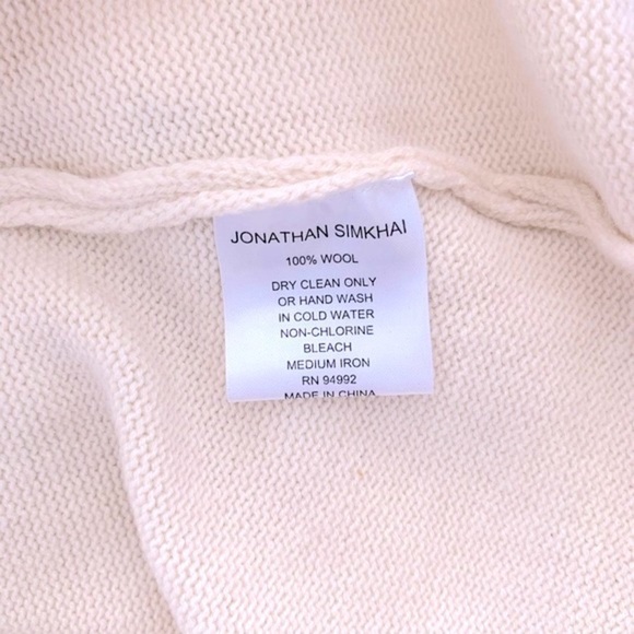 Jonathan Simkhai merino wool crotchet sweater - Picture 8 of 8